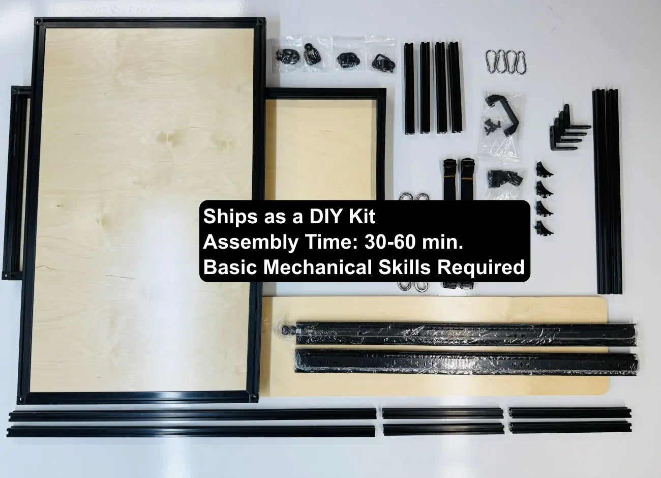 TNT Auto Drawer — Ford Expedition — ford Expedition TNT Auto Drawer flat-pack DIY assembly components