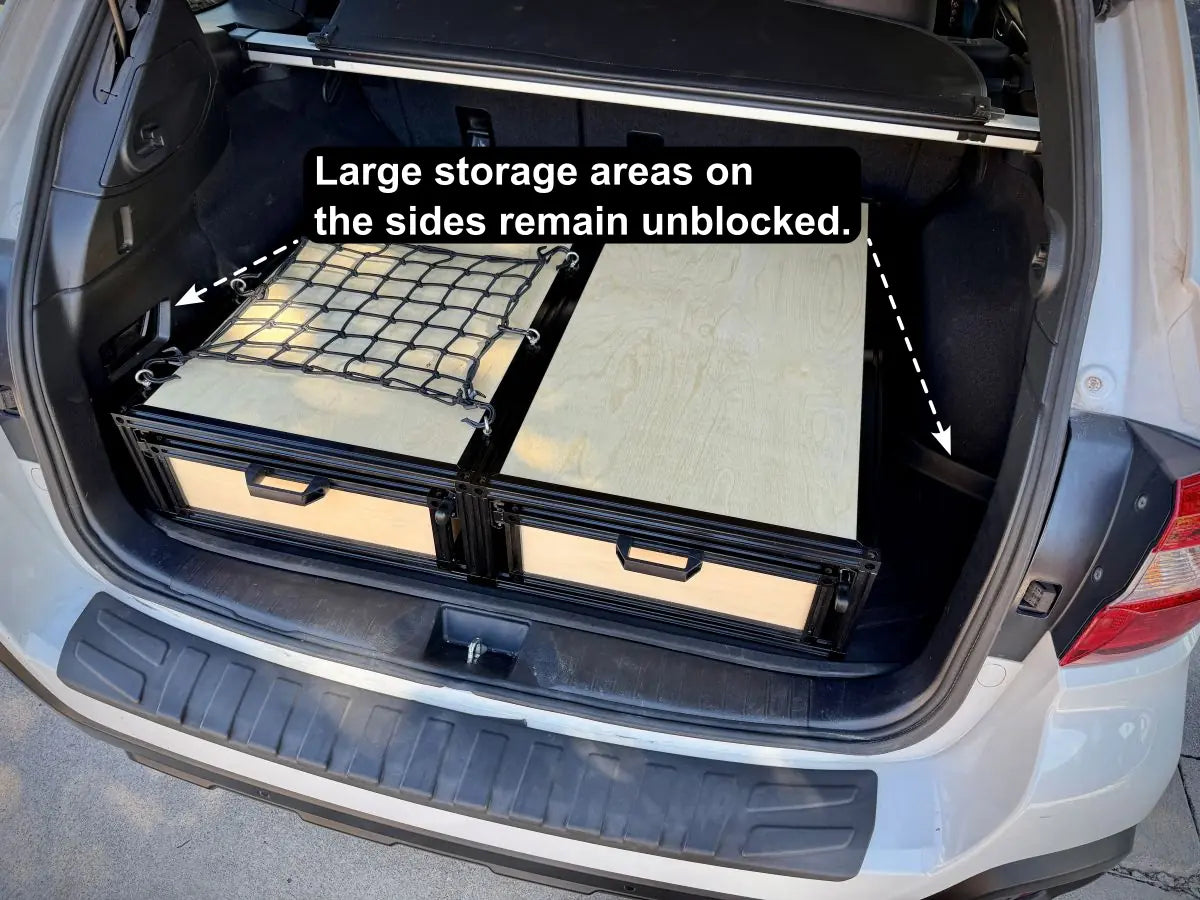TNT Auto Drawer — GMC Yukon — gMC Yukon TNT cargo drawers with open side storage and top deck
