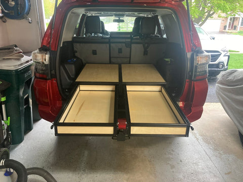 toyota 4runner rear cargo drawer system